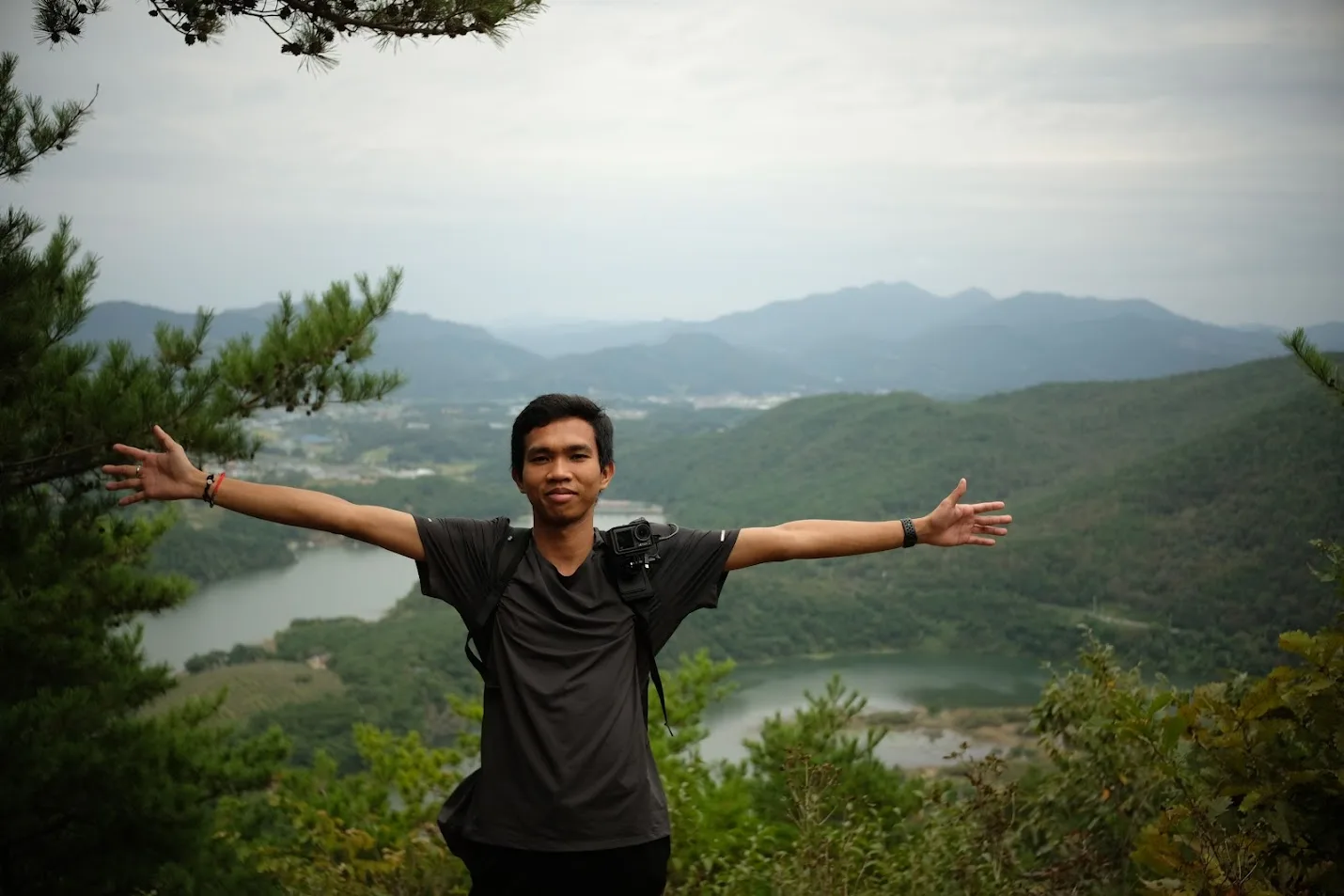 Hiking at Goesan Trail 4