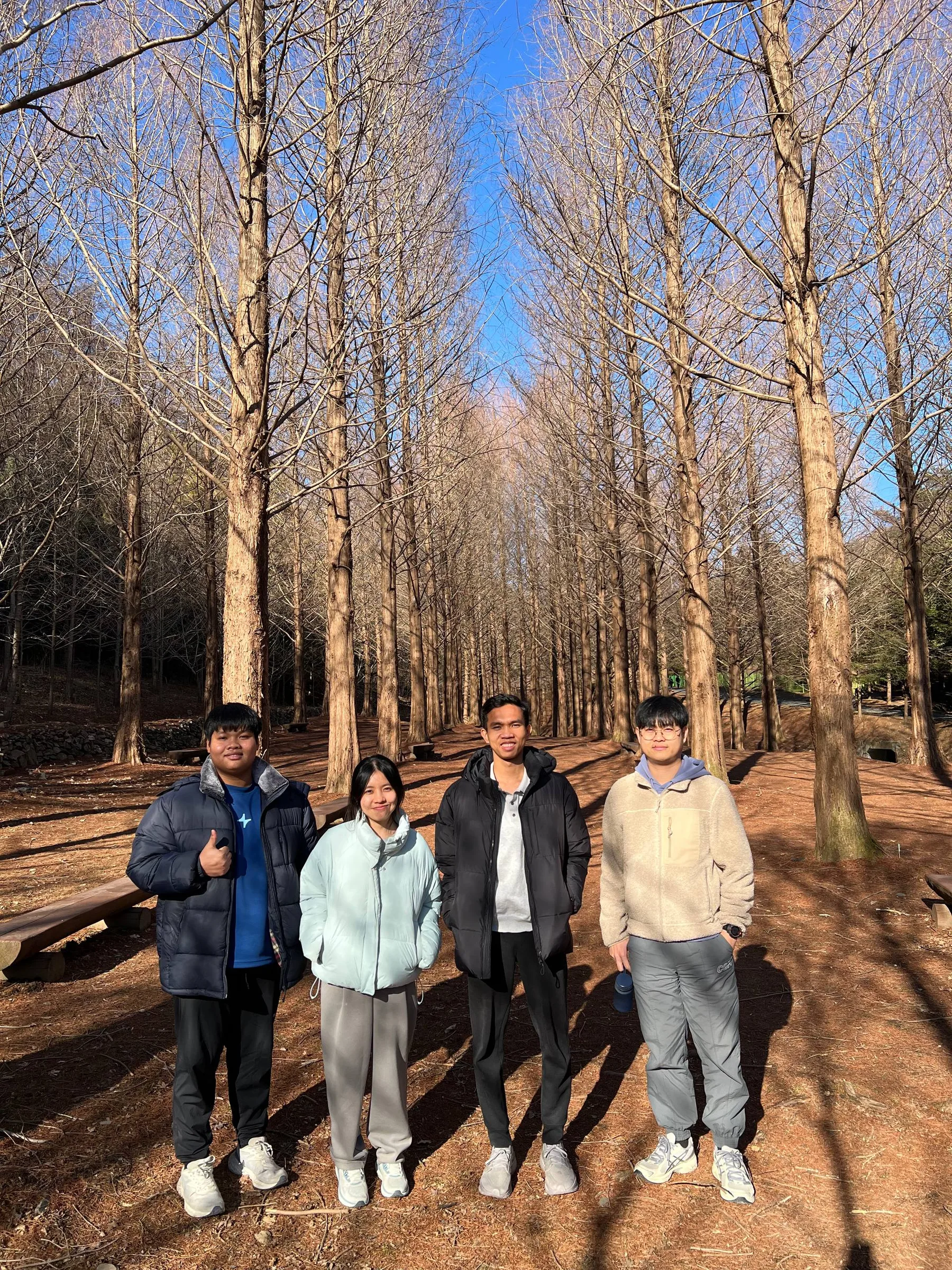 Walk at Midongsan Arboretum 2